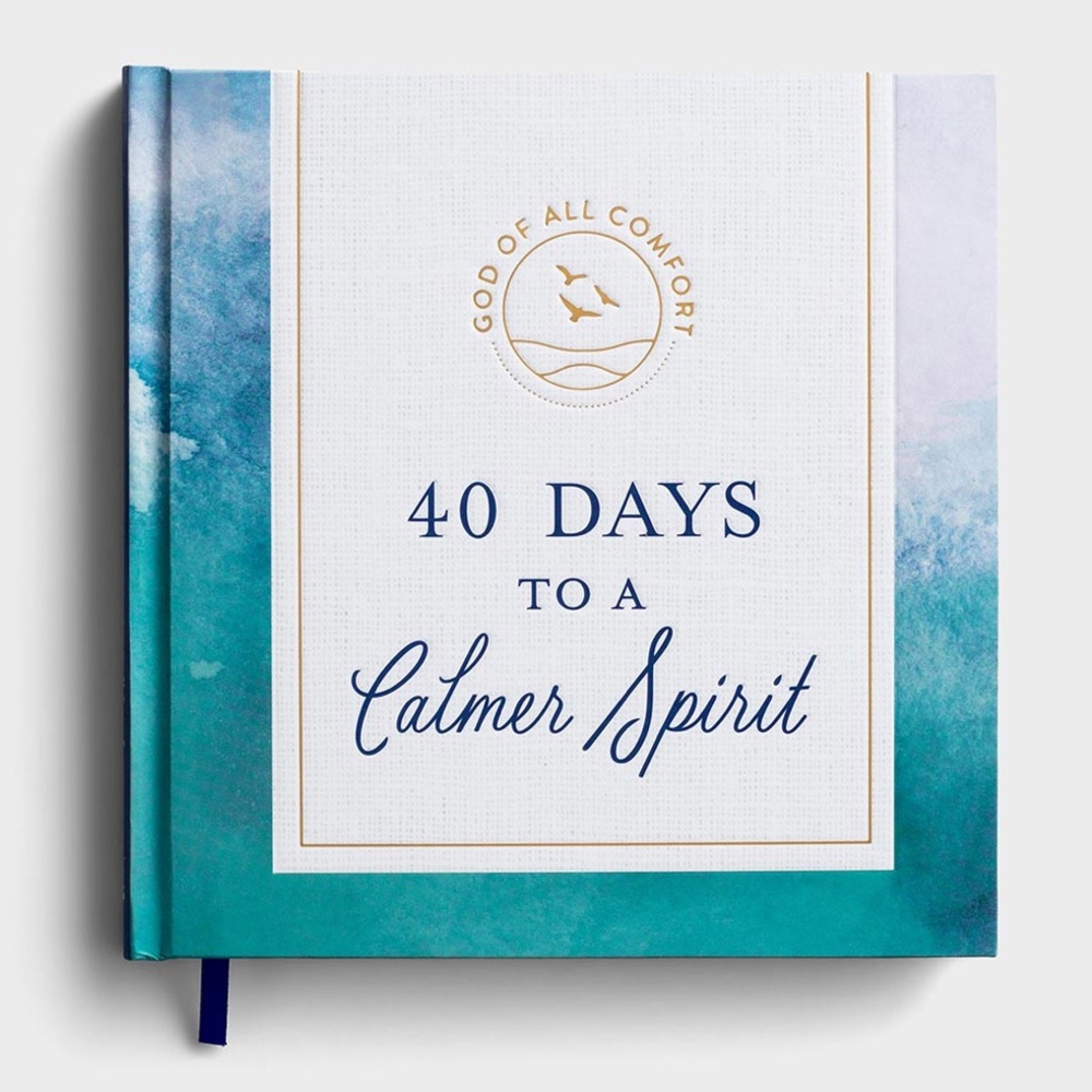 40 DAYS TO A CALM SPIRIT Devotional. Brand new